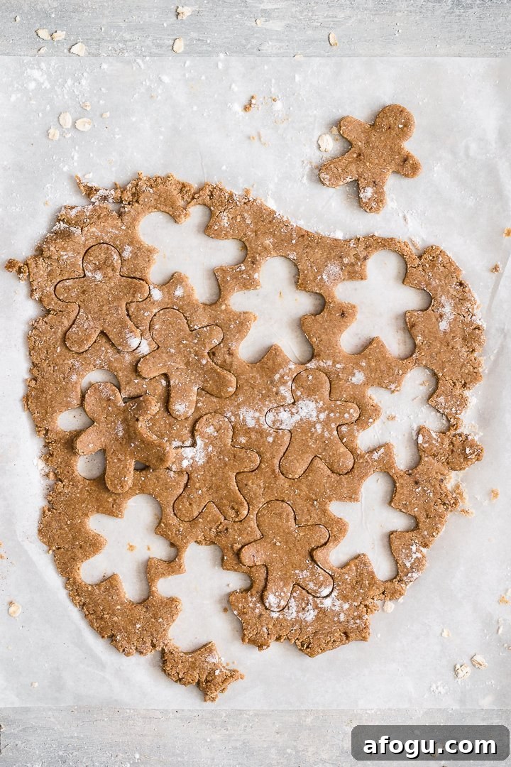Easy gluten free gingerbread cookies to make with kids