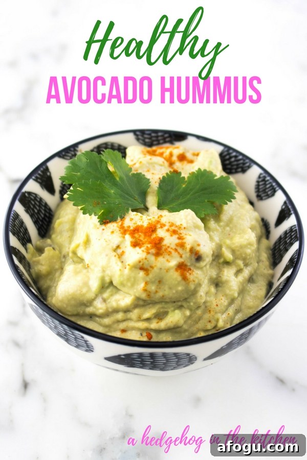 Healthy Avocado Hummus #avocado #glutenfree #avocadohummus #hummus