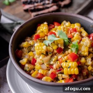 Roasted Corn and Jalapeño Salad