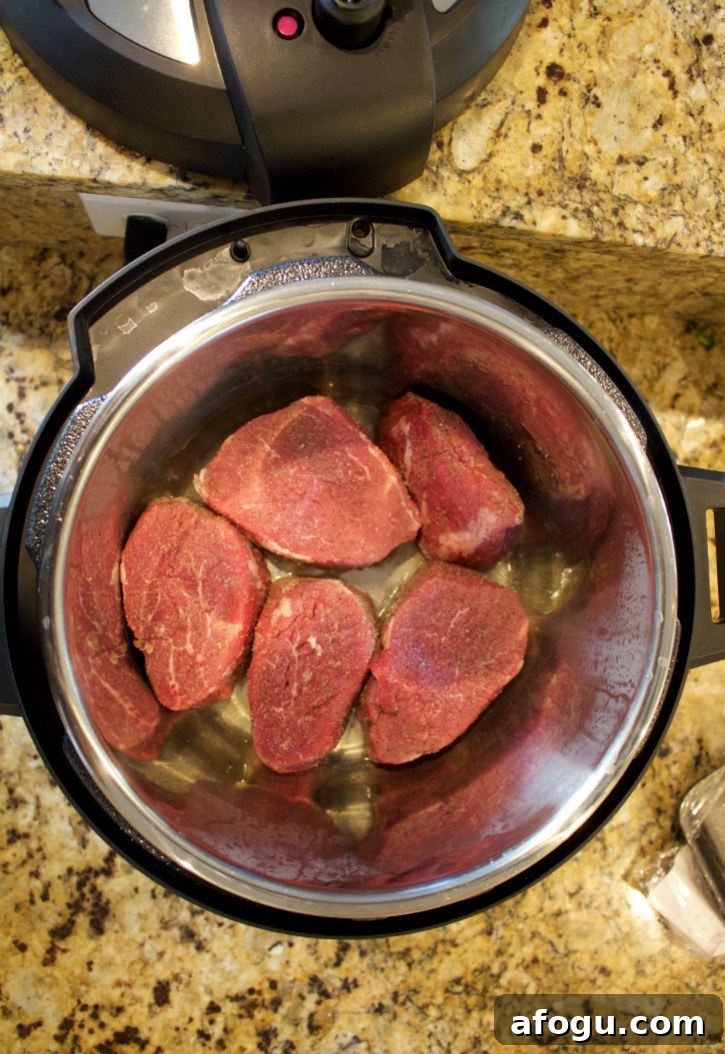Roast beef step-by-step