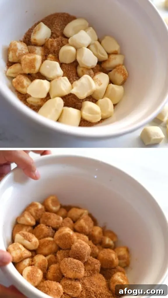 monkey bread in cake pan
