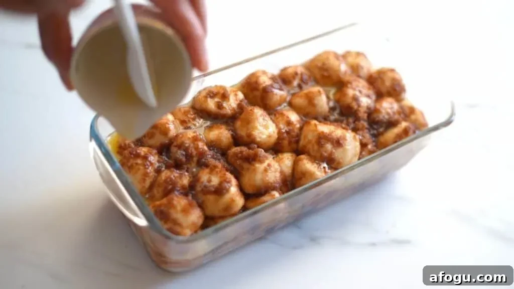 pull-apart monkey bread in loaf pan