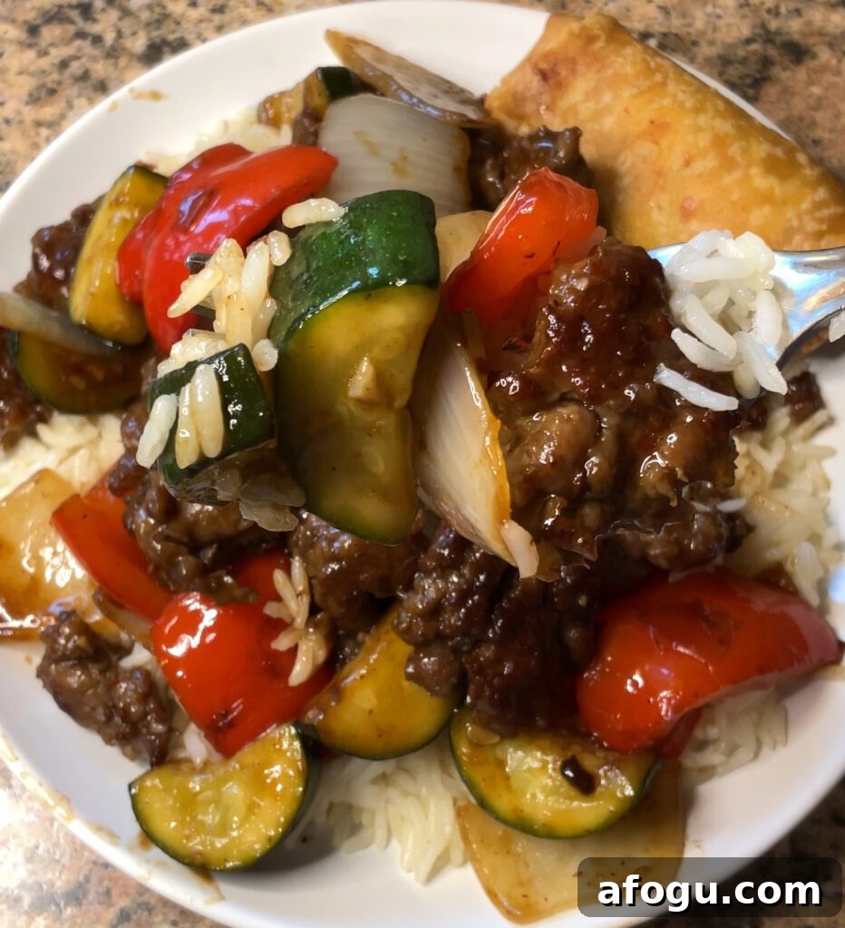 Sweet and Spicy Pork Stir Fry