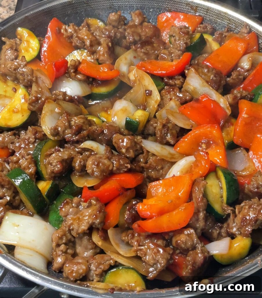 Sweet and Spicy Pork Stir Fry