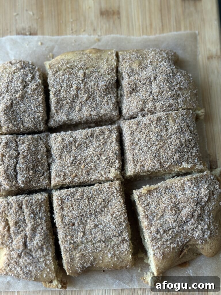 snickerdoodle blondies