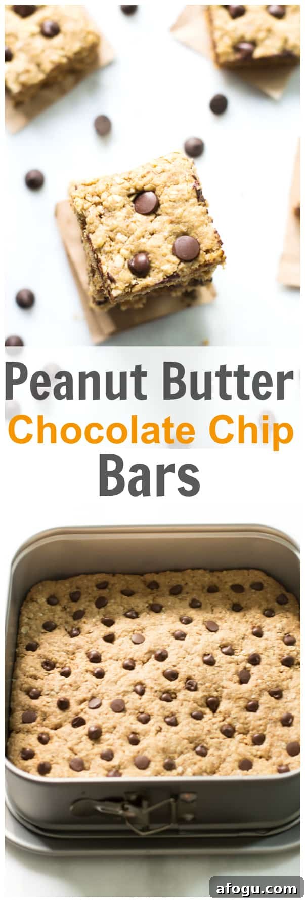 Peanut Butter Chocolate Chip Bars