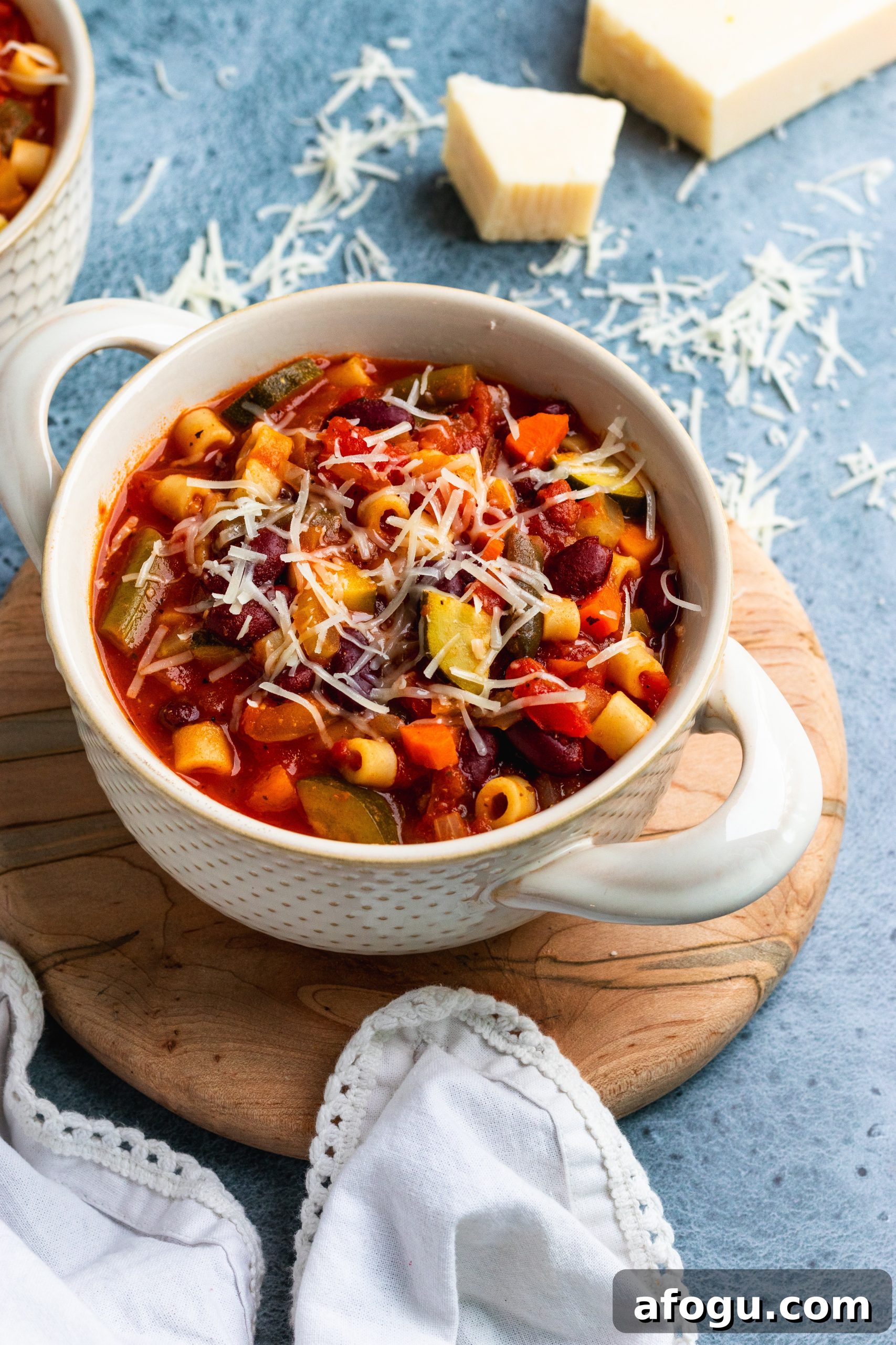 Pantry-Style Minestrone Soup Recipe for Busy Weeknights 2 The best minestrone soup made with staples you likely have on hand already!