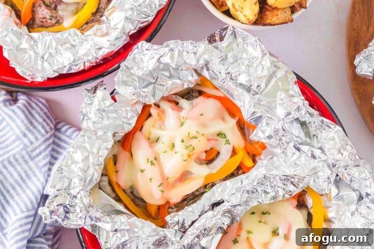 Image for Philly Cheesesteak Foil Packets