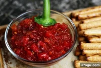 Sweet and Spicy Red Bell Pepper Relish Recipe for Summer Jars