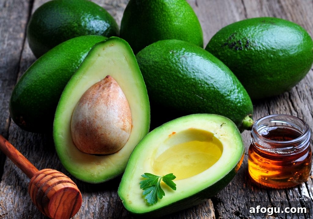 Avocados and honey