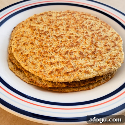 Low-Carb Keto Naan & Flatbread Recipe for Carb-Conscious Diets 2 Easy Keto Naan/Flatbread