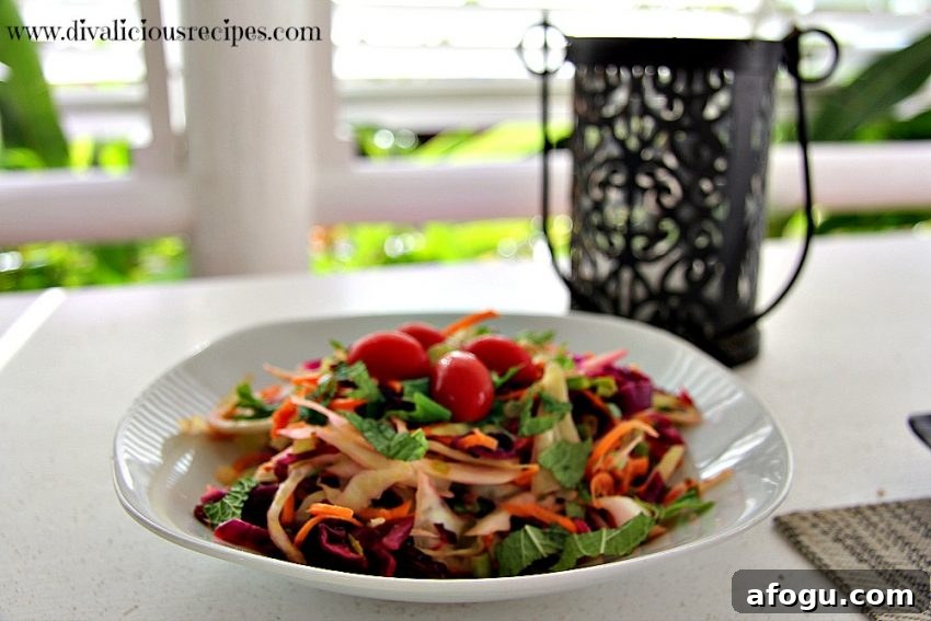 Tamarind Coleslaw Recipe: Tangy Slaw with Asian Flavors 2 coleslaw