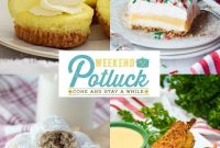 Mini Baked Lemon Cheesecakes for Weekend Potluck Recipes
