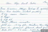 Classic Chocolate Chip Bundt Cake Recipe