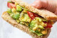 Chickpea and Avocado Salad with Lemon Herb Dressing