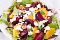 Roasted Beet & Orange Salad Recipe with Citrus Vinaigrette