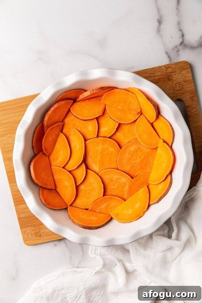 how to make sweet potato quiche crust