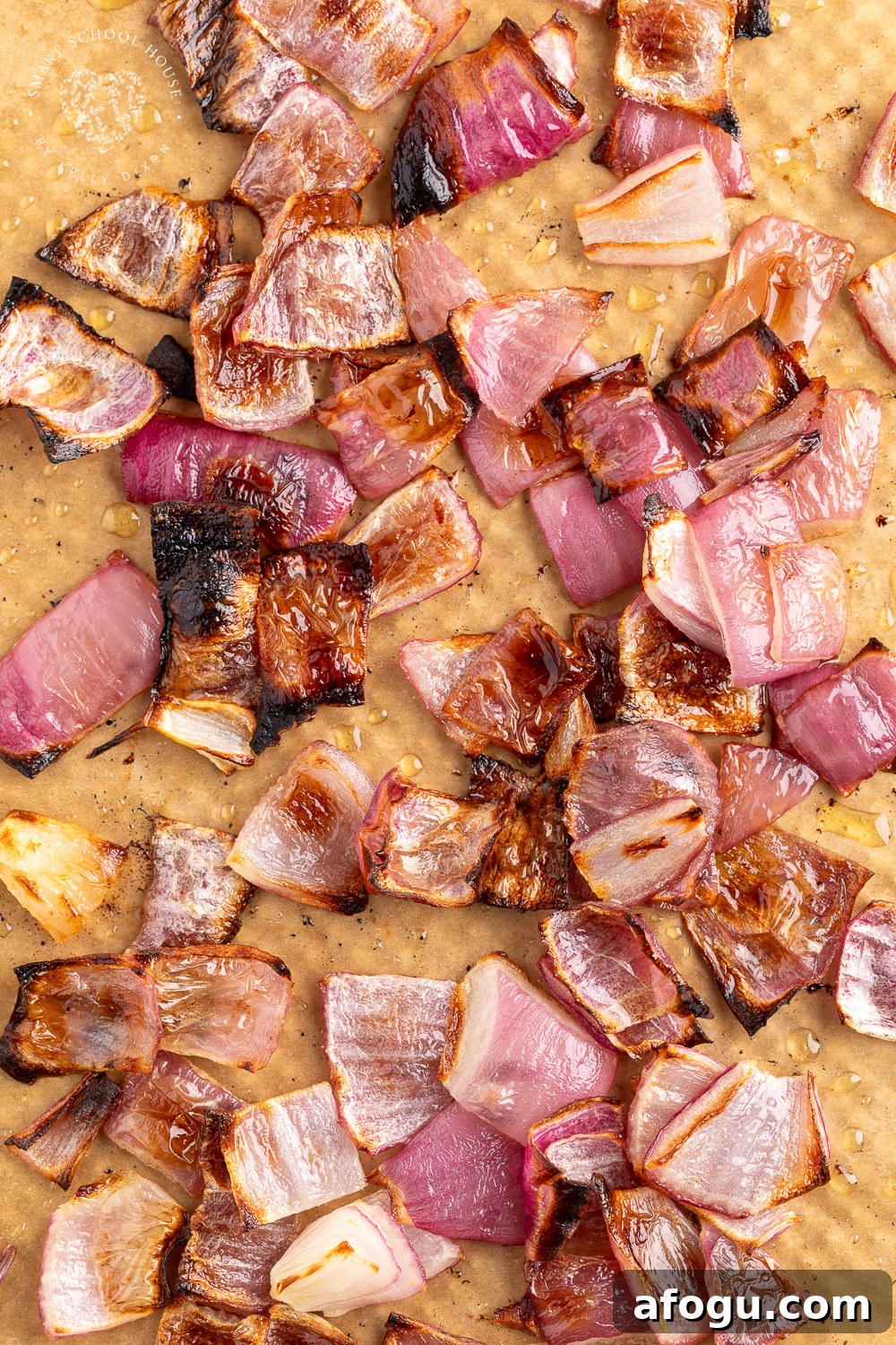 Oven roasted onion