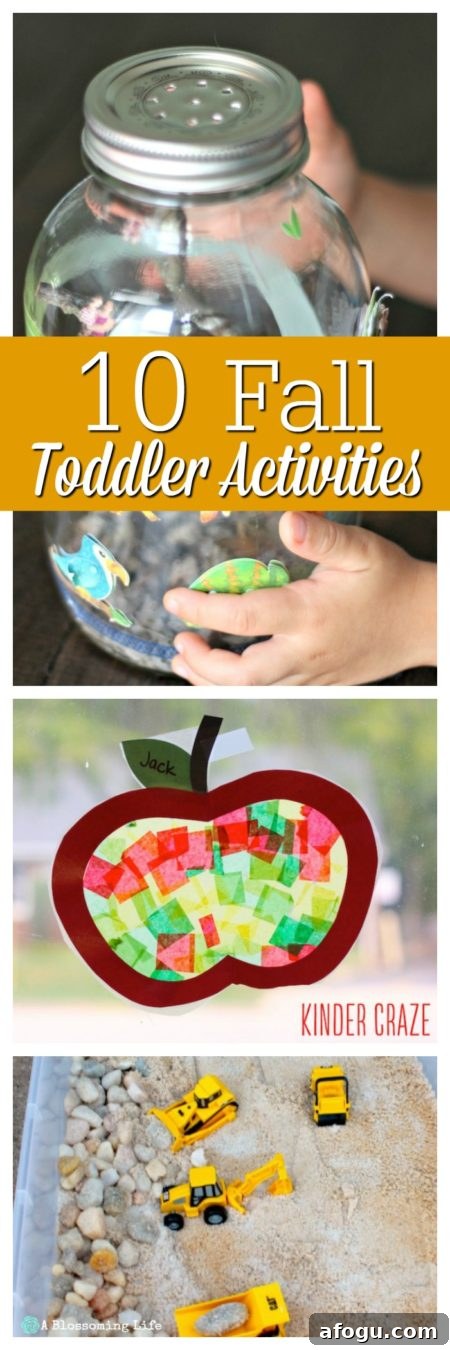 3 pictures of fall activities for preschoolers