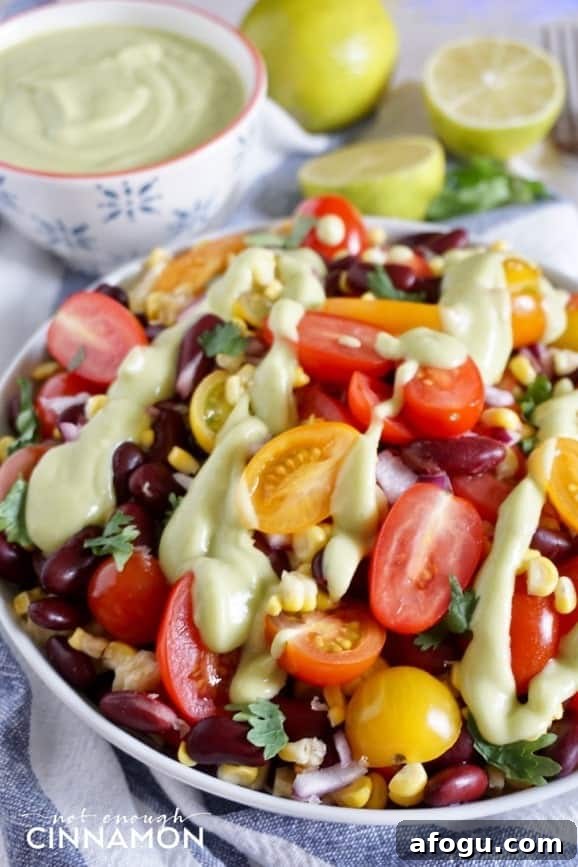 The perfect vegan and vegetarian salad to feed a crowd this summer! Perfect for meatless monday too!