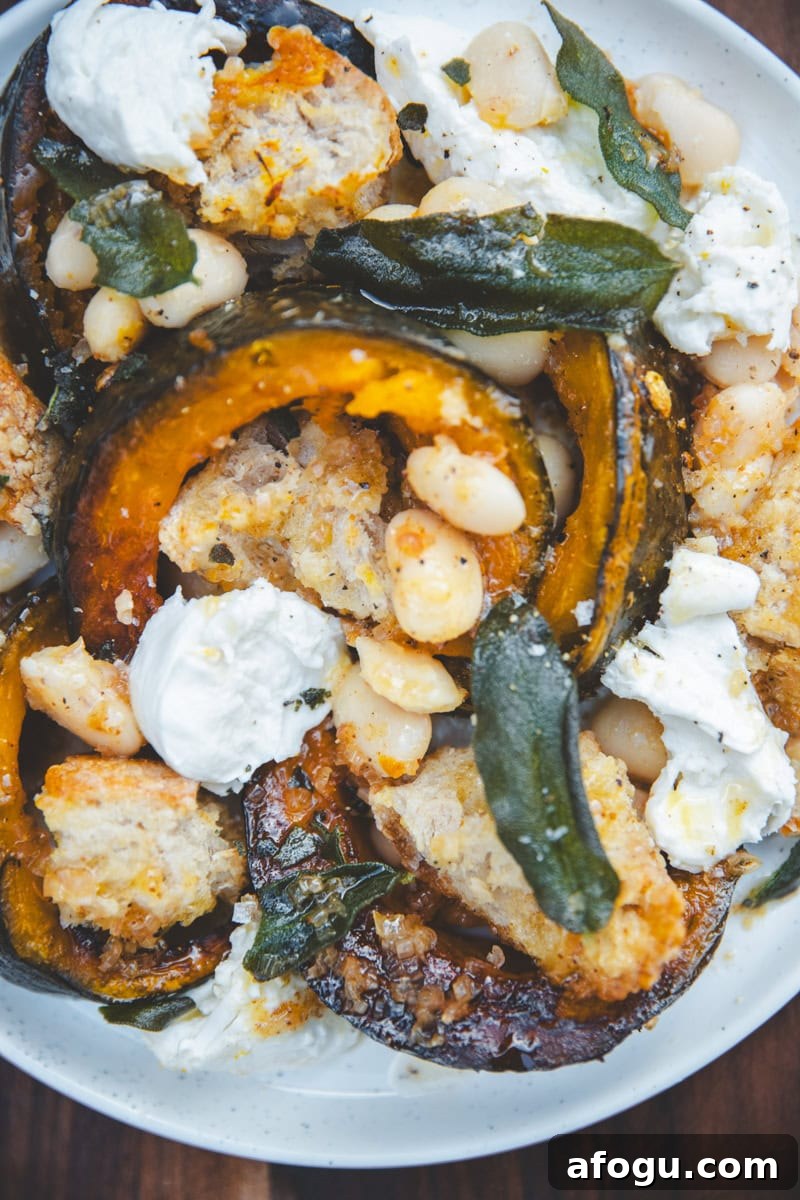 Squash Panzanella - Georgie Eats