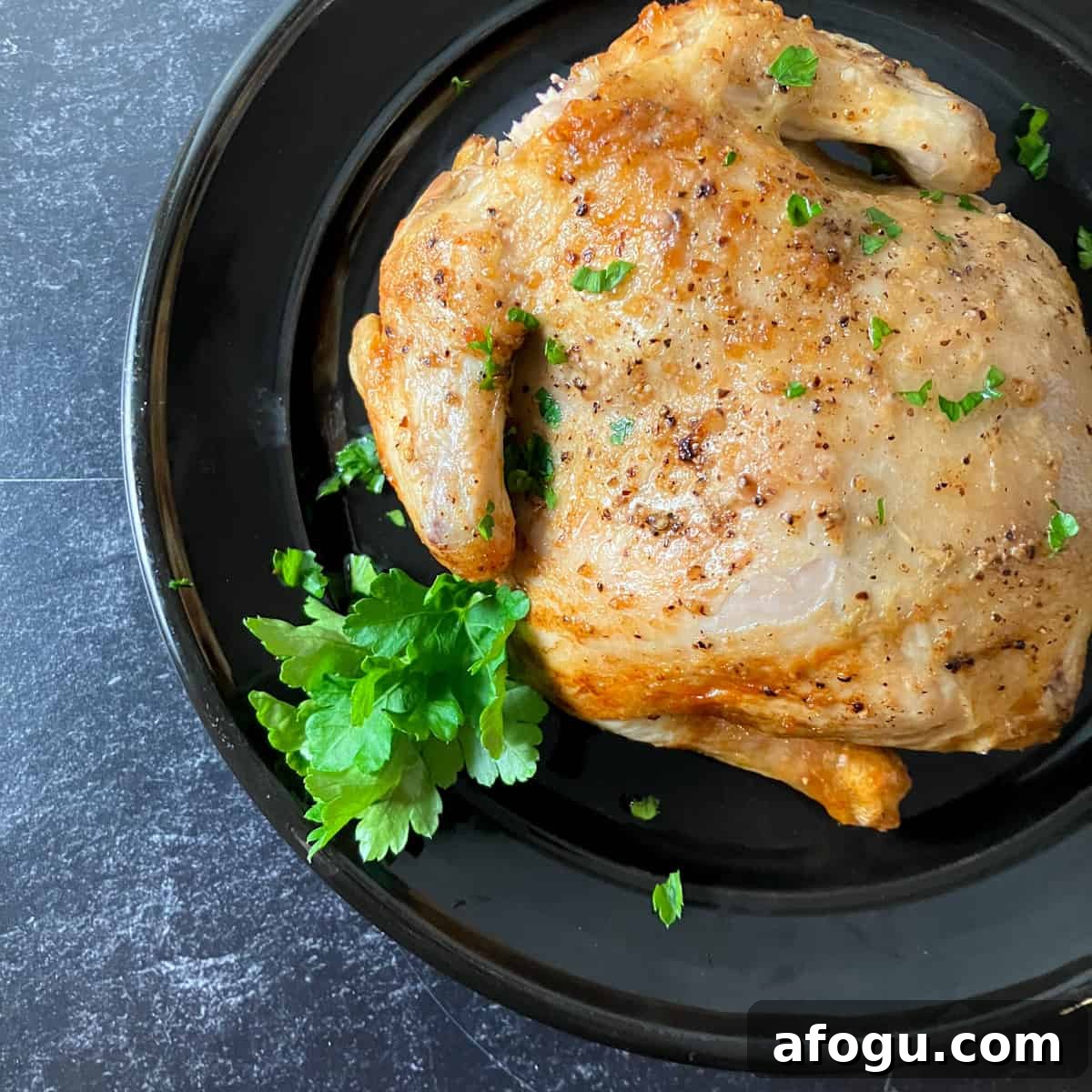 air fryer rotisserie cornish hen recipe